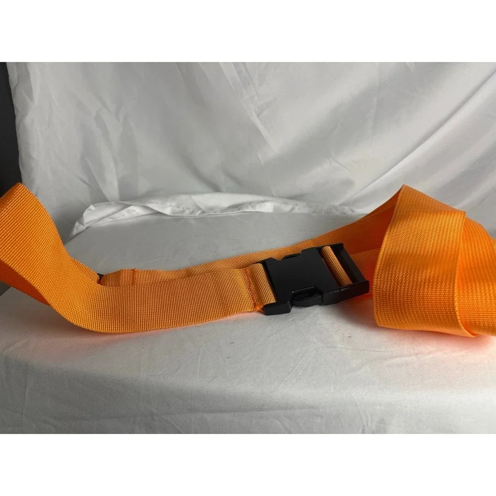Orange Adjustable Luggage Strap Travel Suitcase Belt New
